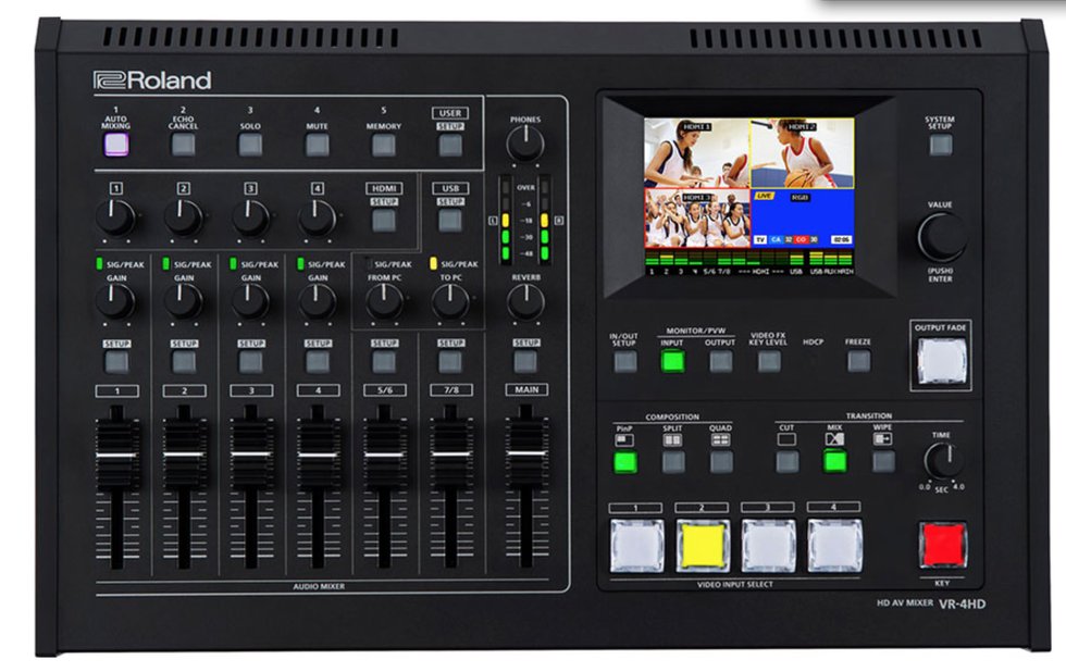 Review: Roland VR-4HD High-Definition AV Mixer - Church Production Magazine